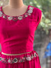 Pink Cape Set