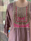 Brown Sharara Set