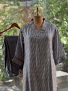 Grey Bandhani Print Co Ord