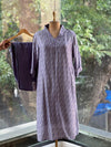 Mauve Bandhani Print Co Ord