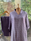 Mauve Bandhani Print Co Ord