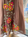 Brown Mul Chanderi Tunic