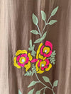 Brown Mul Chanderi Tunic