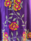Purple Mul Chanderi Tunic