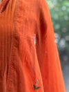 Orangish Rust Dupatta Set