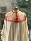 Orange Shibori Printed Co Ord