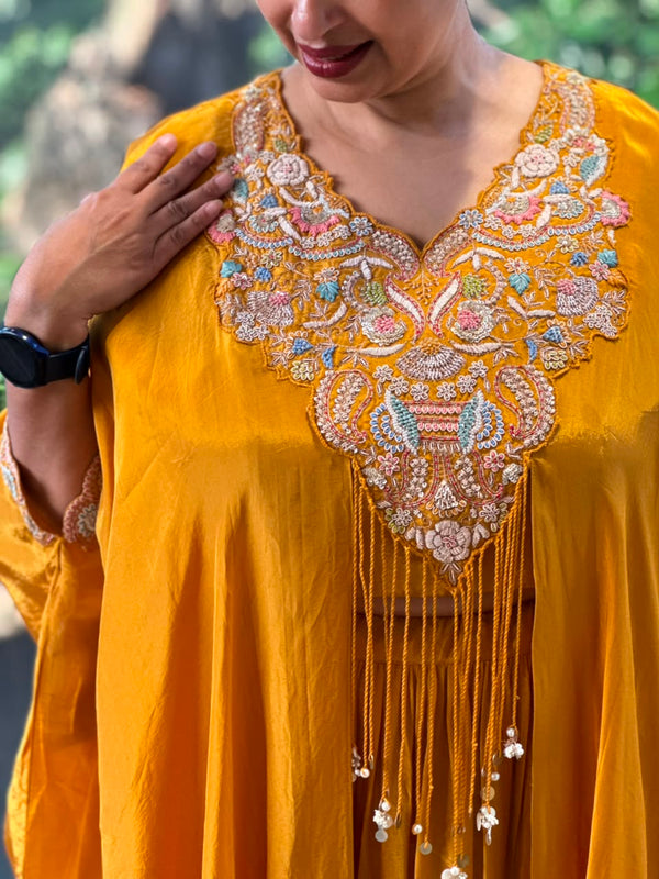 Yellow Skirt Set