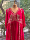 Pink Intricate Hand Work Gown