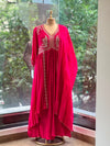 Pink Intricate Hand Work Gown
