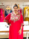 Red Kaftan Co Ord
