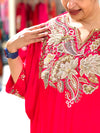 Red Kaftan Co Ord