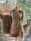 Green Glass Tissue Co Ord