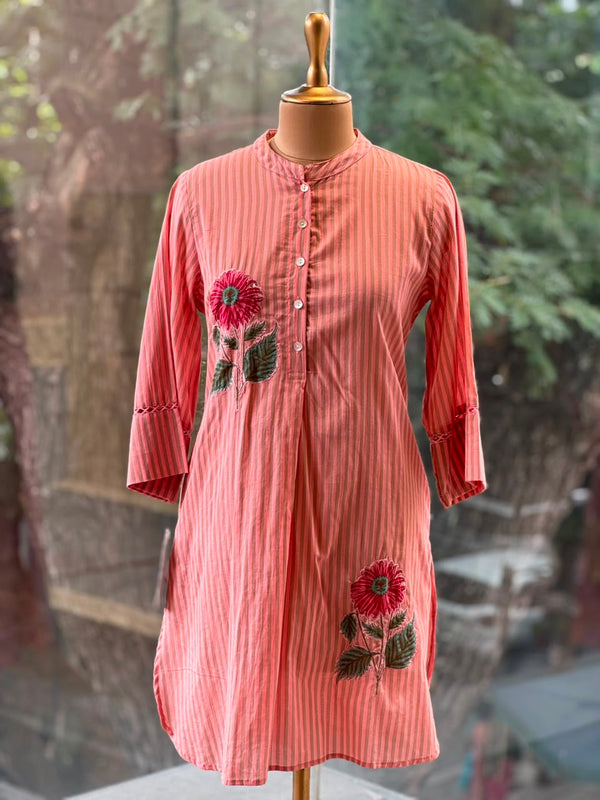 Pink Flower Patch Work Co Ord
