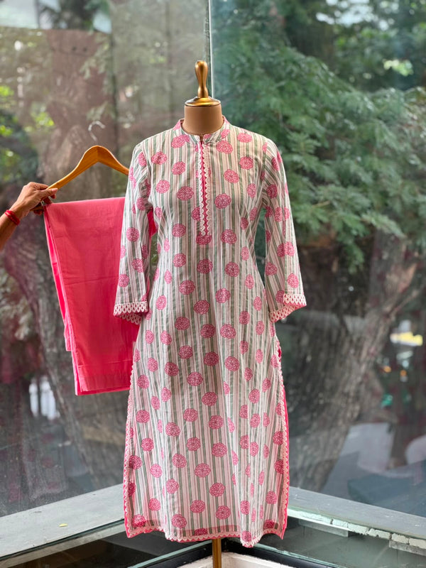 Pink Floral Co Ord