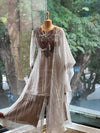 Silver Glass Tissue Suit