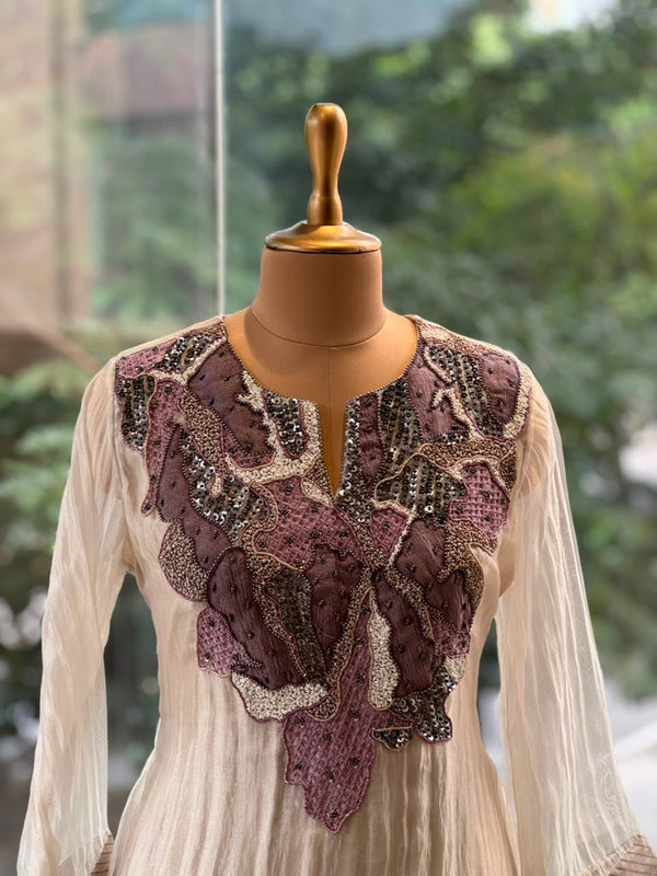 Silver Glass Tissue Suit