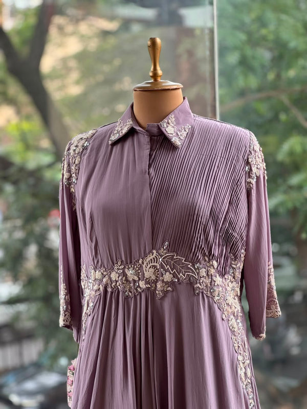 Mauve Stylish Gown