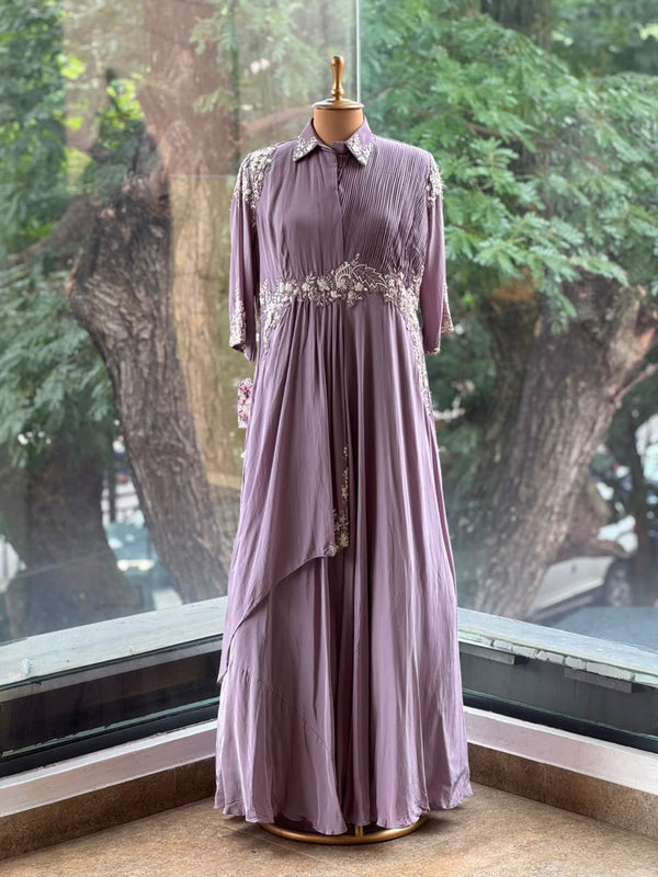 Mauve Stylish Gown
