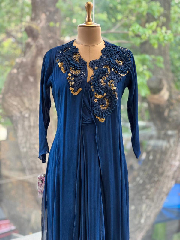 Blue Jacket Set