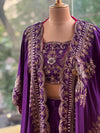 Purple Cape Set
