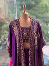 Purple Cape Set