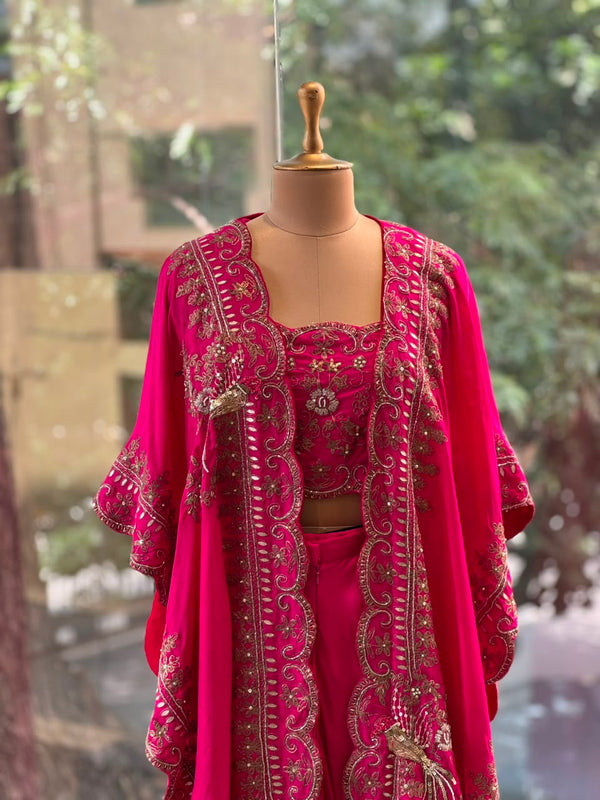 Pink Cape Set