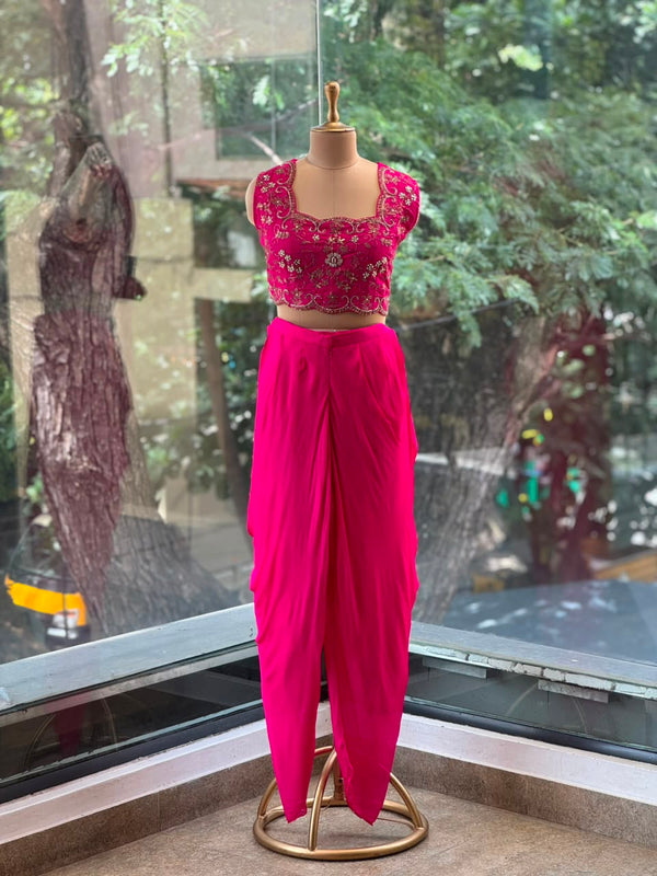 Pink Cape Set