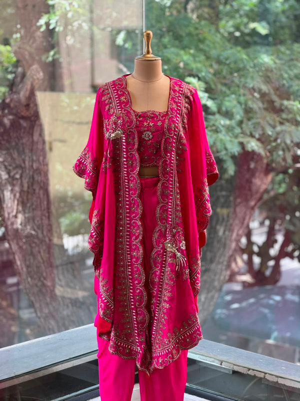 Pink Cape Set