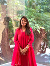 Reddish Orange Mul Suit