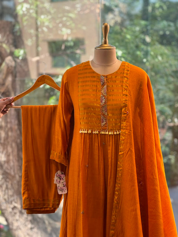 Mustard Yellow Mul Suit