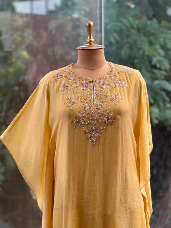 Yellow Kaftan Set
