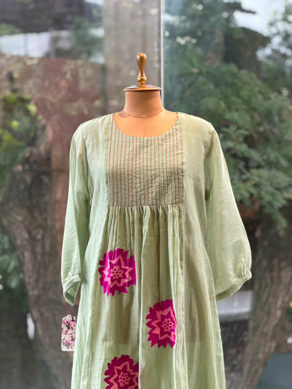 Pista Green Mul Tunic