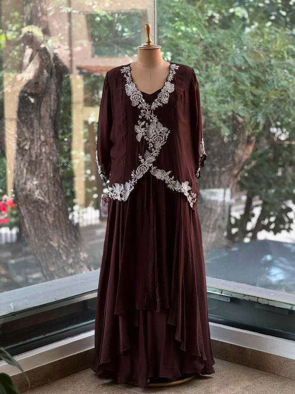 Coffee Brown Gown