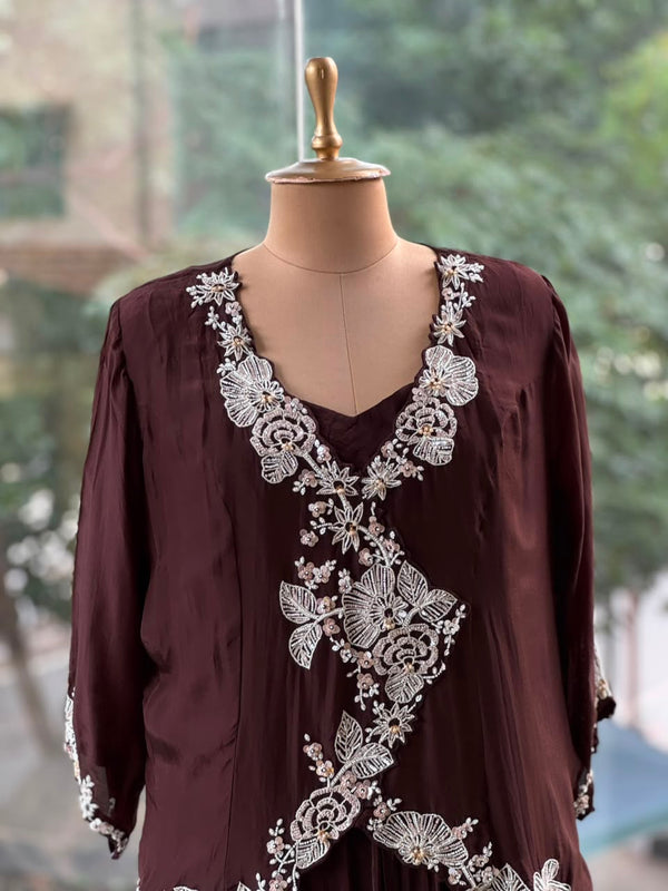 Coffee Brown Gown