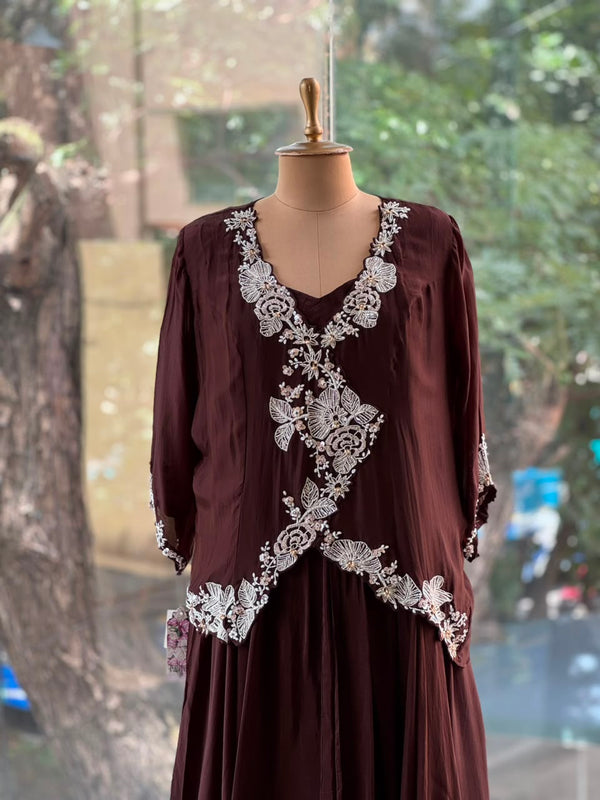 Coffee Brown Gown