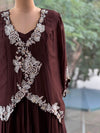 Coffee Brown Gown