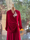 Maroon Asymmetrical Tunic