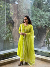 Fluorescent Green Soft Kota Suit