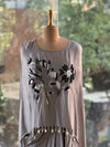 Grey Skirt Set
