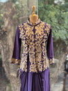 Purple Skirt Set