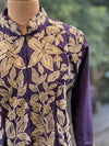 Purple Skirt Set