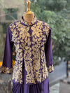 Purple Skirt Set