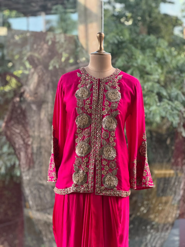 Pink Skirt Set