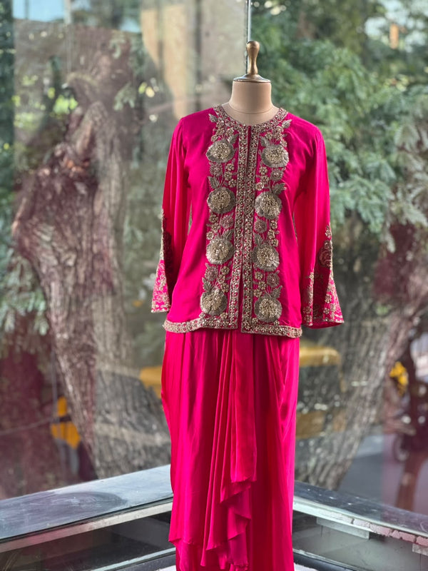 Pink Skirt Set
