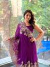 Purple Cape Set