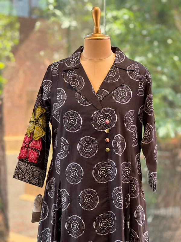 Black Printed Co Ord
