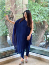 Navy Blue Crush Co Ord