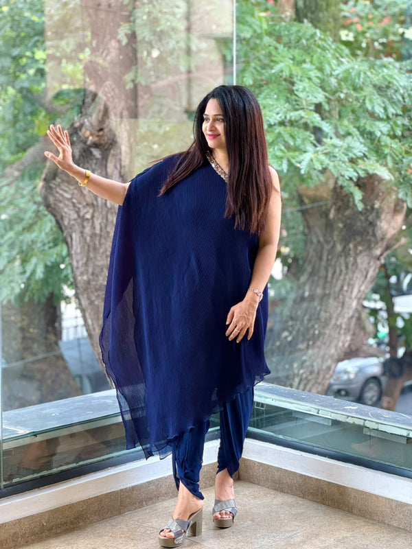 Navy Blue Crush Co Ord