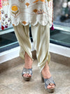 Beige Digital Print Farsi Co Ord