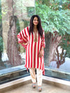 Red Stripe Print Co Ord